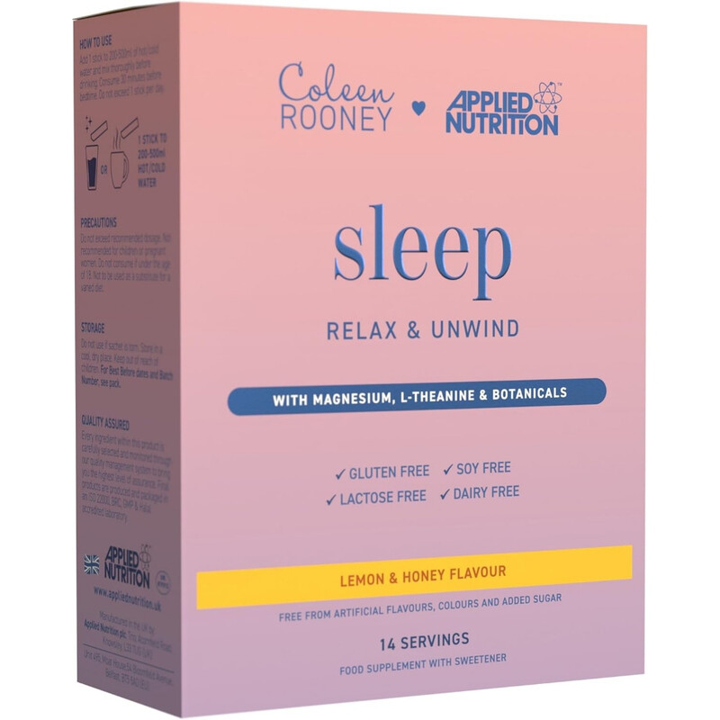 Applied Nutrition Women's Colleen Rooney Sleep Stick Packs Lemon & Honey Flavour - 14 Stick Packs