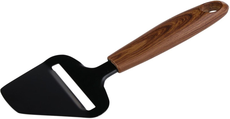 Alpina kaasschaaf - 21 cm, houten handvat