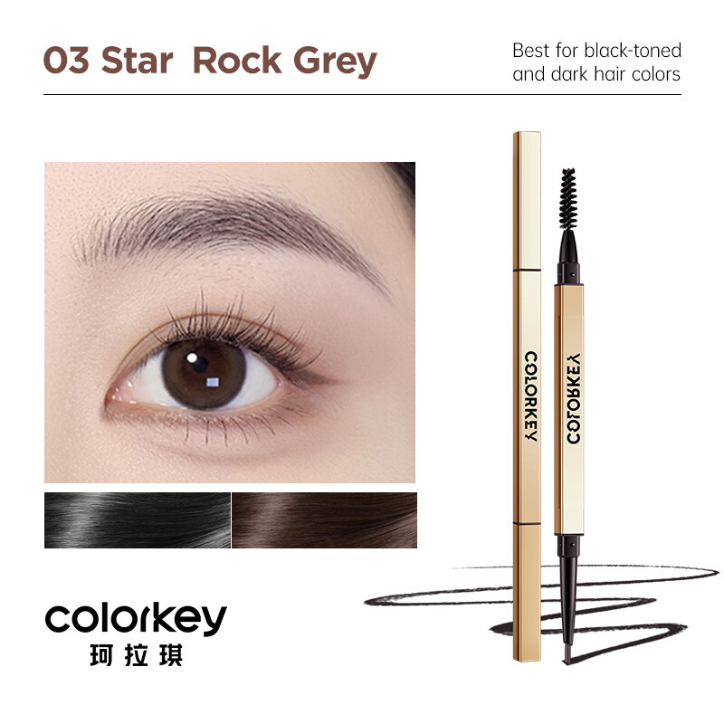 COLORKEY Sculpting Eyebrow Pencil 03 Stone Gray 0.07g