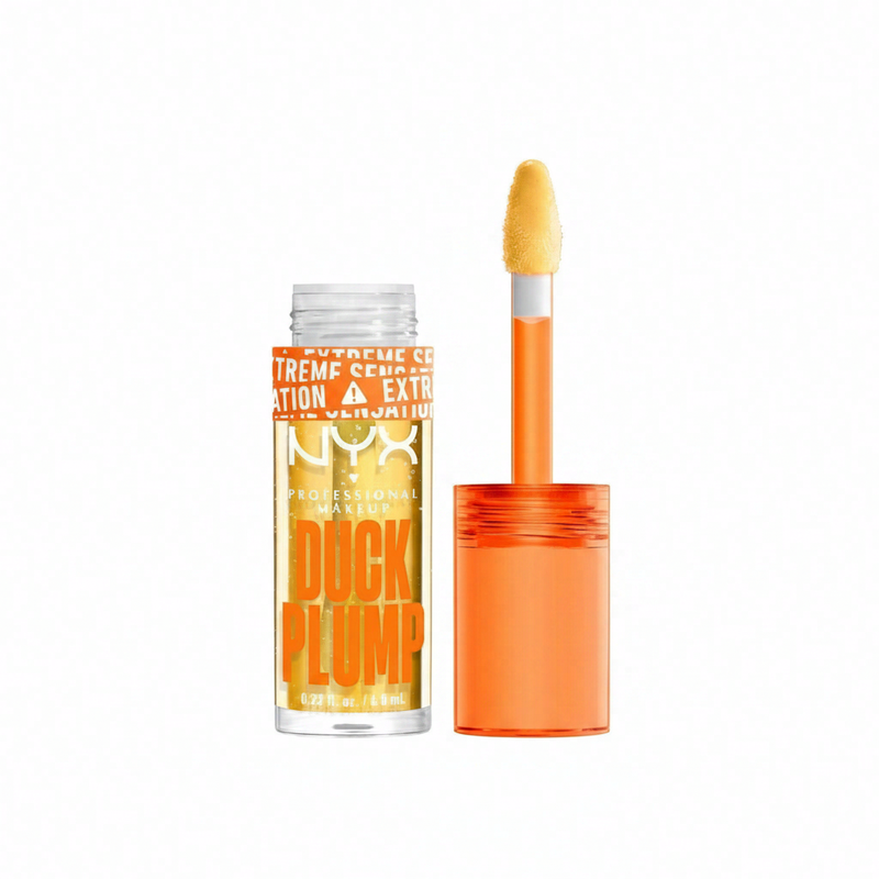 NYX lipgloss 01 Clearly Spicy¨C intense kleur, glans, gember, veganistisch