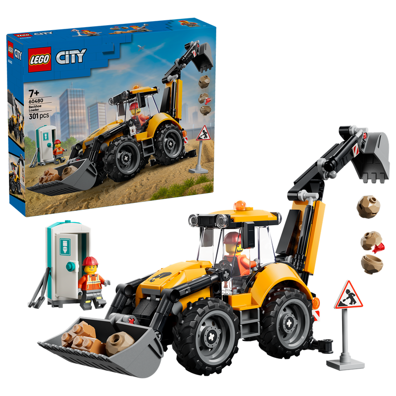 LEGO® City Gele graaflaadmachine - Bouwspeelgoed 60480