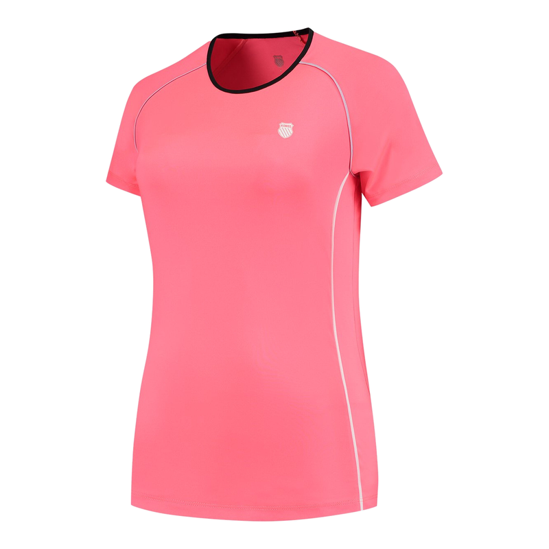 K-Swiss Hypercourt Crew 4 dames T-shirt roze S
