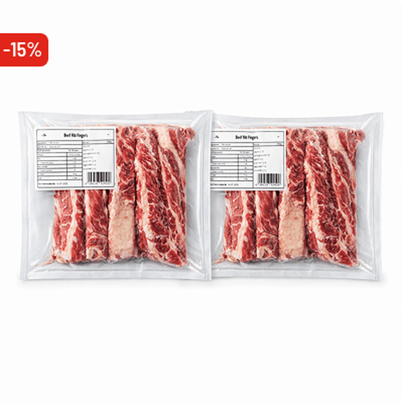Fingers de côtes de bœuf – 2 x 1 kg