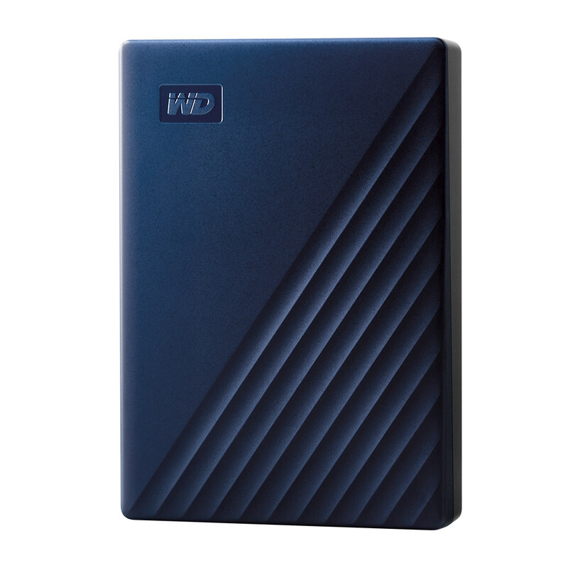 Western Digital My Passport for Mac Portable External Hard Drive – 4TB – Blue