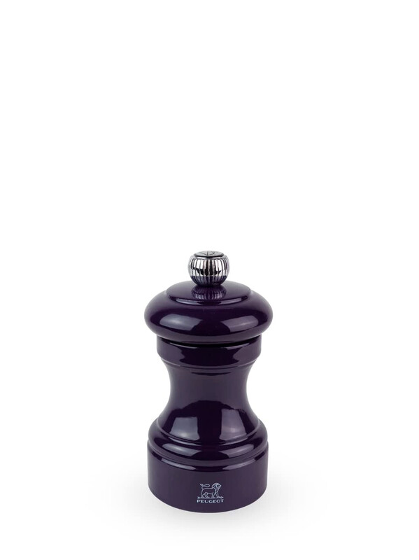 Peugeot Bistro pepper mill 10cm eggplant lacquered wood