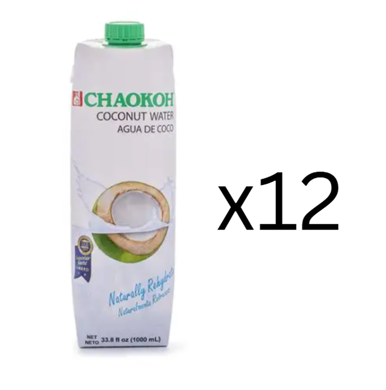 CHAOKOH Kokoswasser 12*1 L