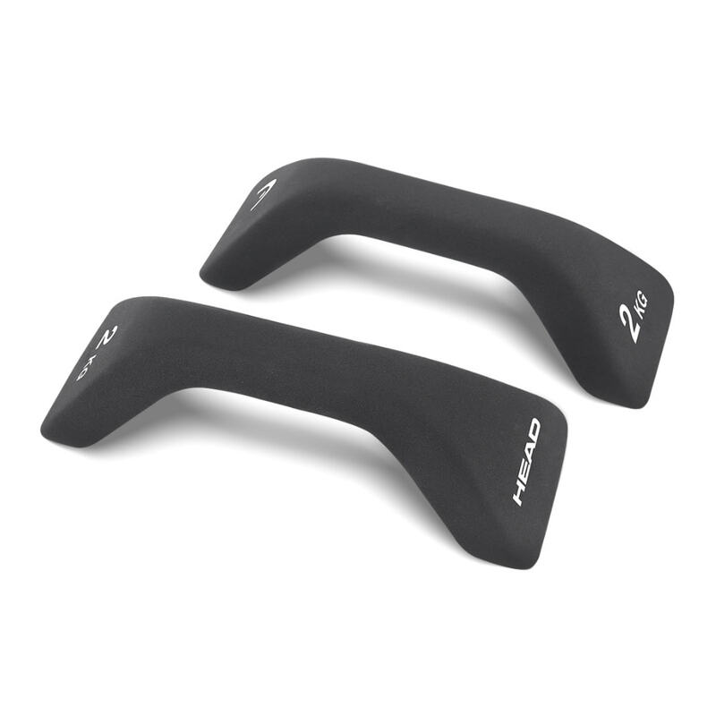 Head Haltères Support Pompes en Fonte 2 kg x 2 pcs