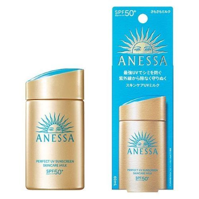 ANESSA Superwasserfeste Goldflasche Sonnenmilch SPF 50+ PA++++ 60 ml