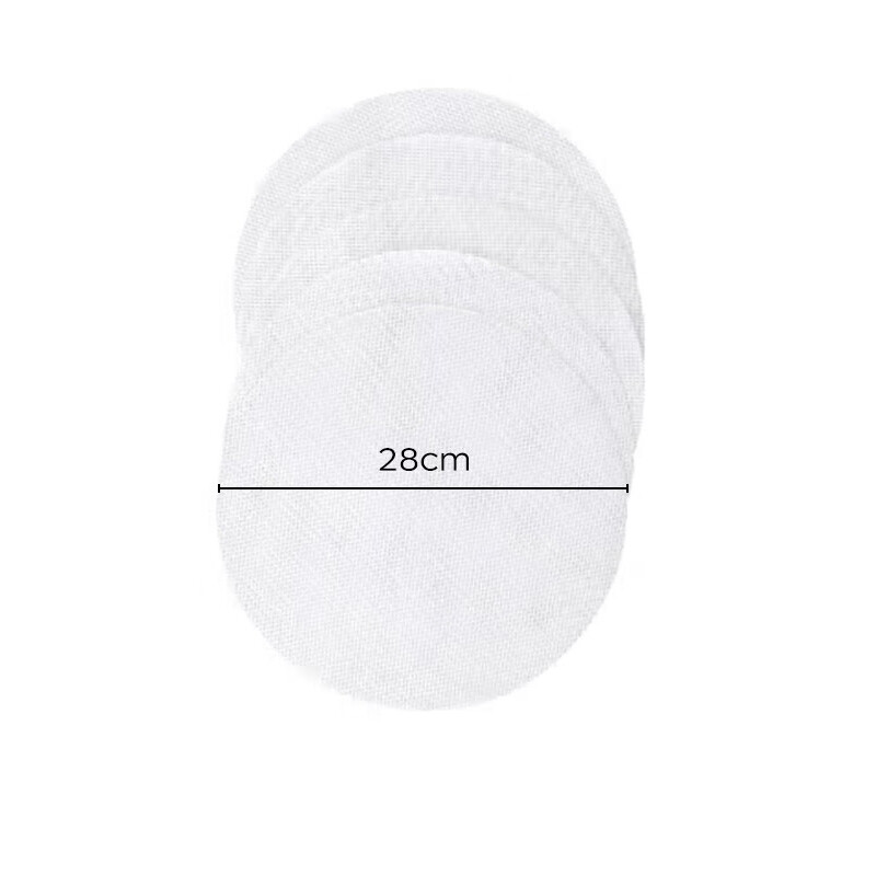 28cm Silicone Steamer Mat (5-Piece Pack)