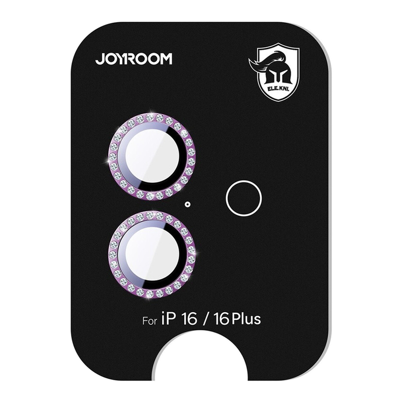 Joyroom JR-MSJ0275 Schutzglas für iPhone 16/16 Plus Kameraobjektive - pink