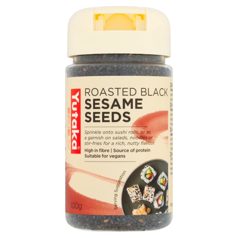 Yutaka Black Roasted Sesame Seeds 100G