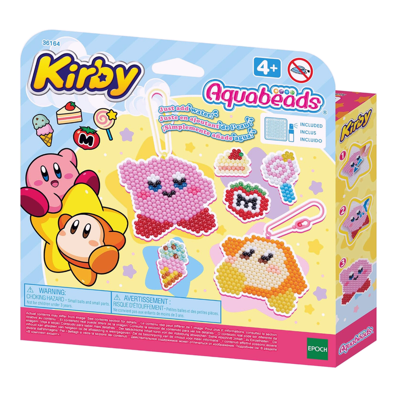 Kit Porte-Clés Aquabeads 36164 – Création De Personnages Kirby Avec Perles À Eau - vue 4