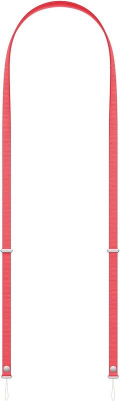 Apple crossbody bandje - Bright guava