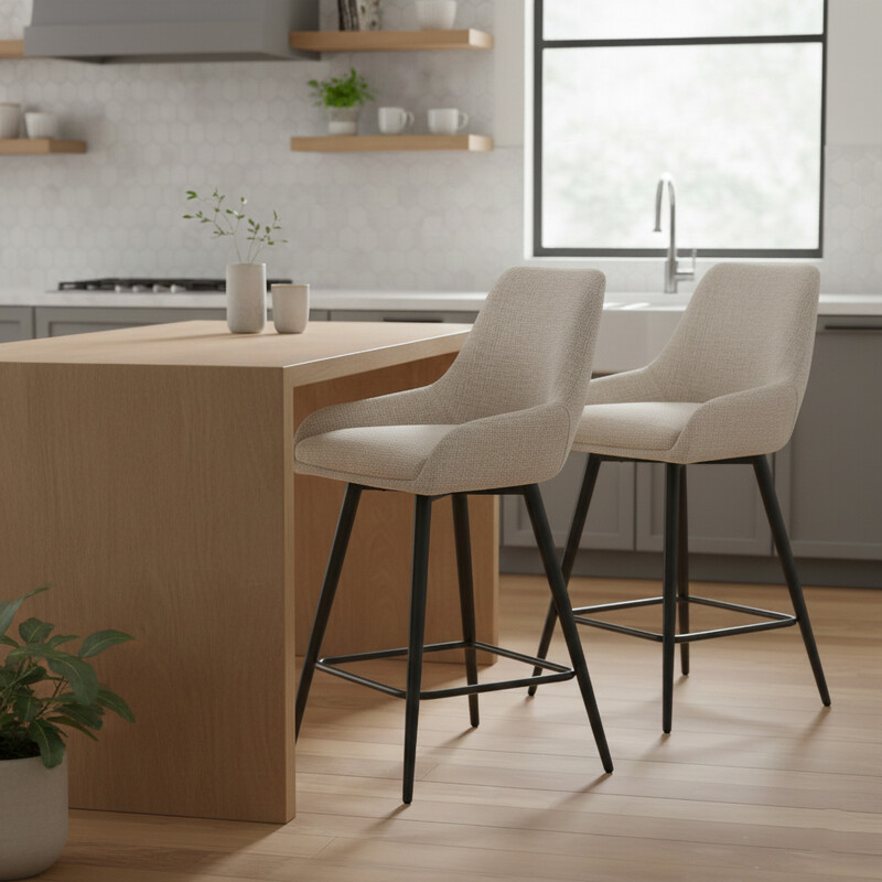 Bar Stools Oscar Biscuit 2pcs