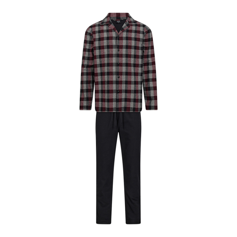 JBS Pyjama Flanell. Mehrfarbig 2XL