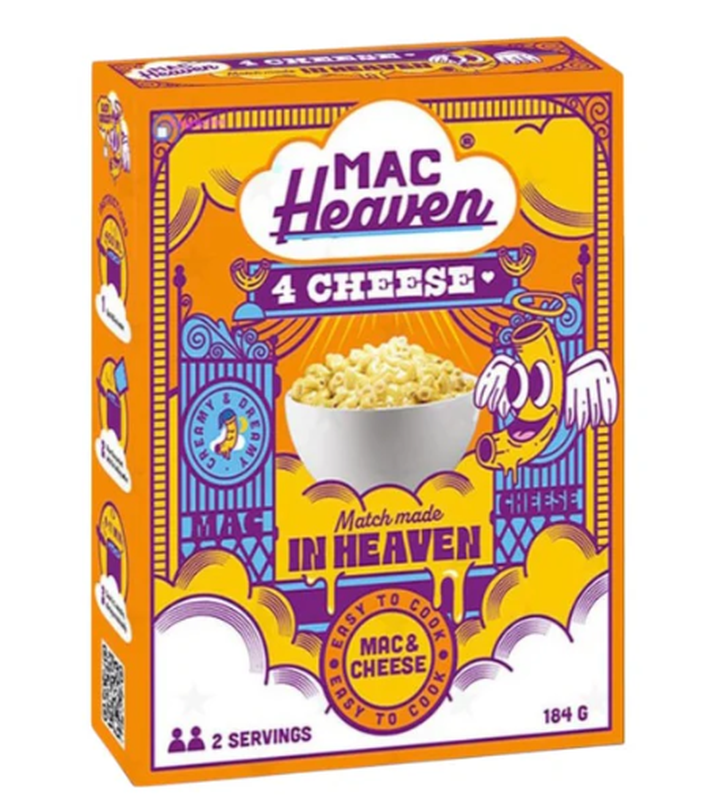 Mac Heaven Mac and Cheese mit vier Käsesorten - 184 g