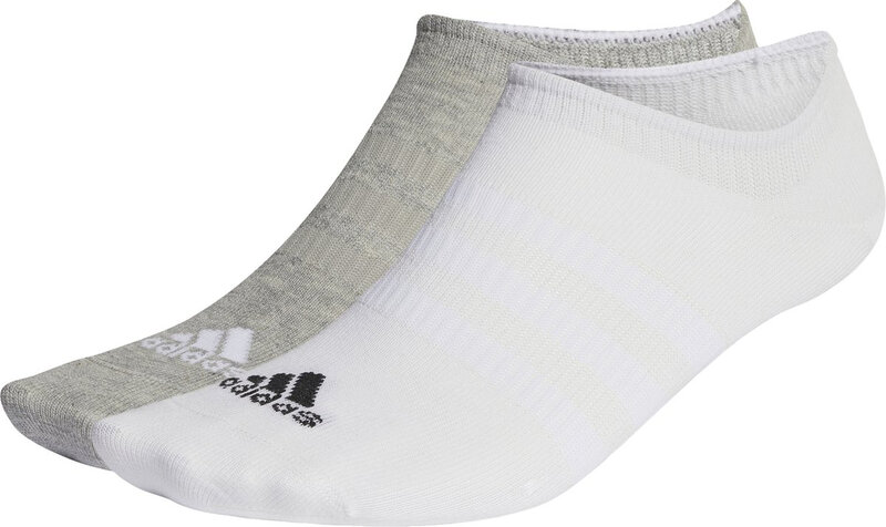 Adidas Piqui Black White Gray Socks 3 Pairs 37-39