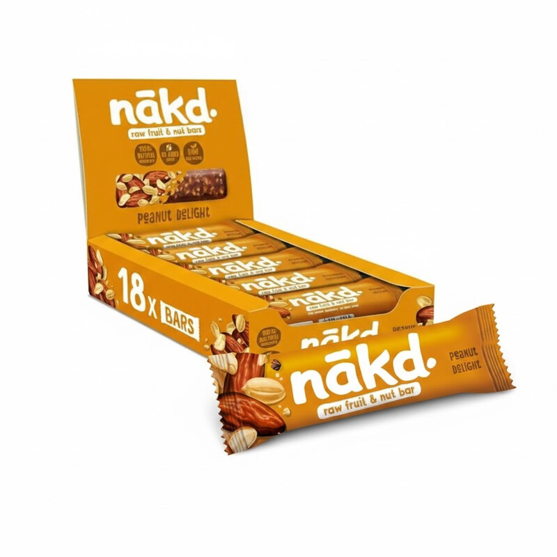 Nākd. Nakd Peanut Delight 18 X 35G