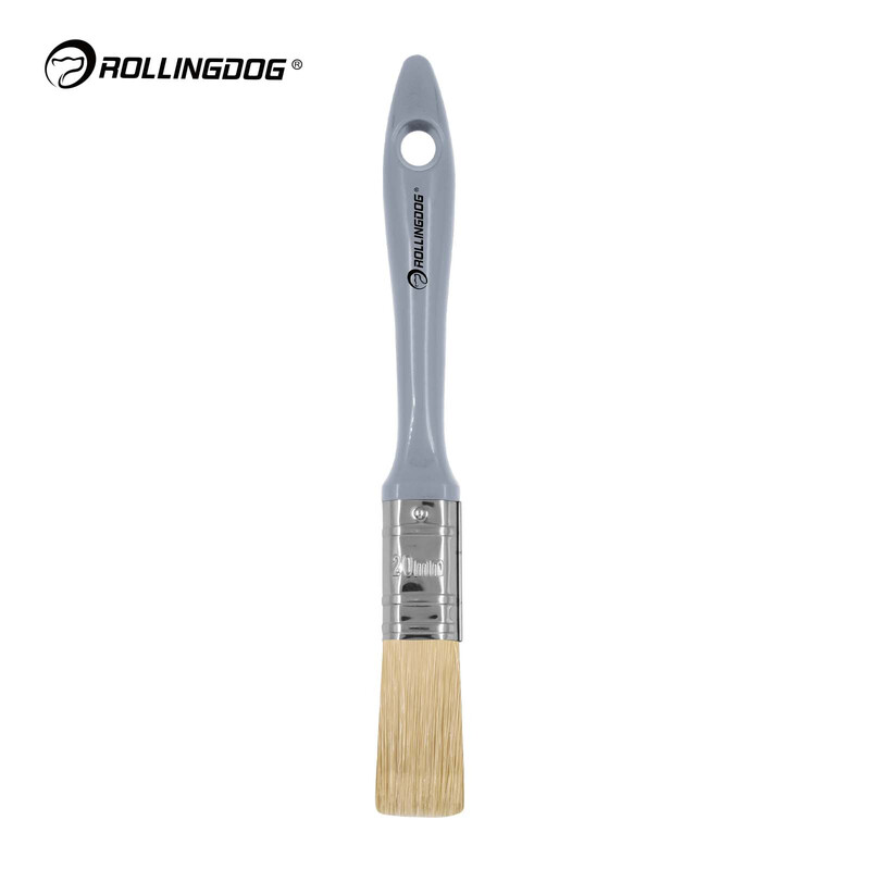 20 mm verfkwast *100% holle vezel *Roestvrijstalen houder. Optionele merkinformatie: Bronsmerknaam: ROLLINGDOG Doelmerknaam: ROLLINGDOG