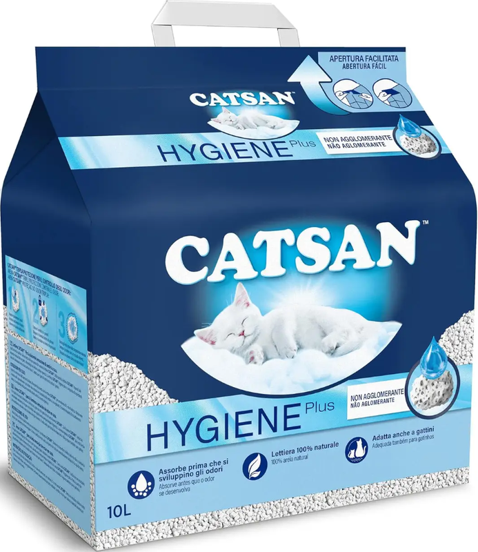 Litière Minérale Non Agglomérante Ultra Absorbante Catsan Le Sac De