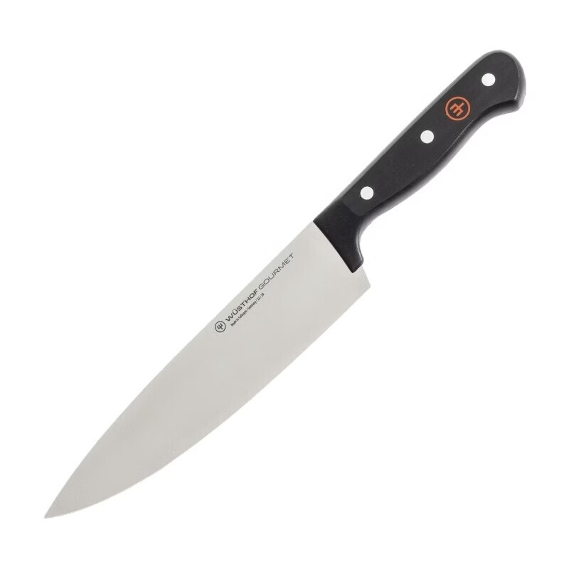 Wüsthof Gourmet Koksmes - 20 cm, Zilver/Zwart