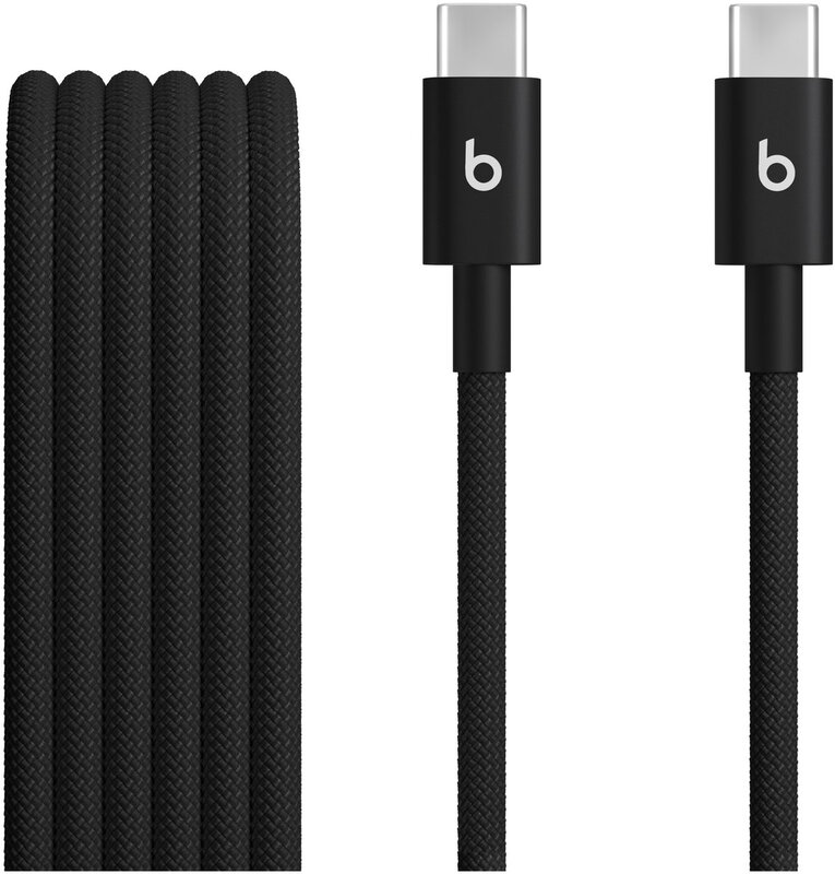 Apple Beats USB-C-kabel, USB 2.0, 1,5 m, zwart