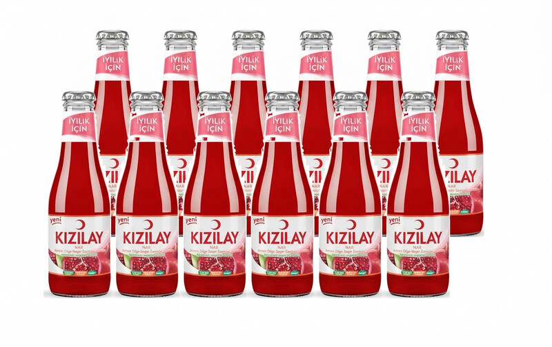 Kızılay Eau minérale aromatisée à la grenade 12 x 200 ml
