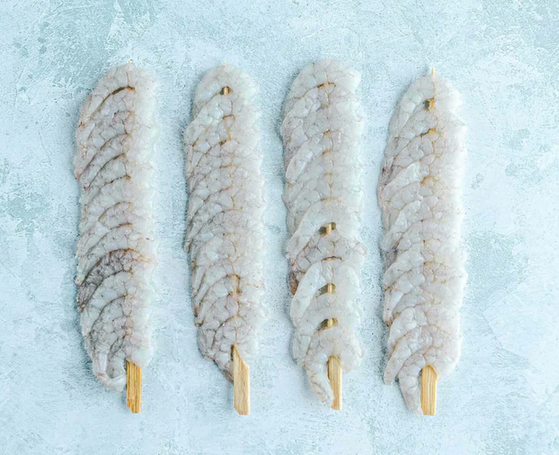 The Fish Society King Prawns On Skewers - 10 Skewers