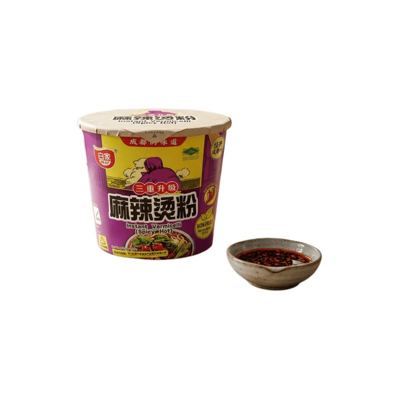 Bai Jia Potato Vermicelli (Bowl) - Hot & Spicy 105G