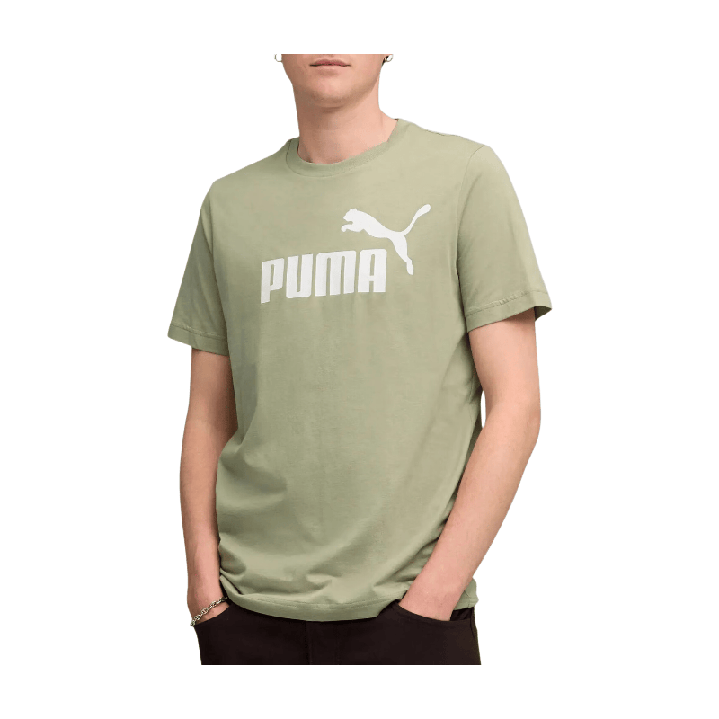 PUMA Heren T-shirt Loden Gr Ess No. 1 Logo SS 2026 Camiseta Collectie M