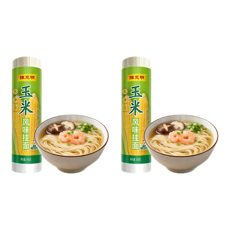 Chen Ke Ming Gedroogde Noedels Maïssmaak 500 g * 2