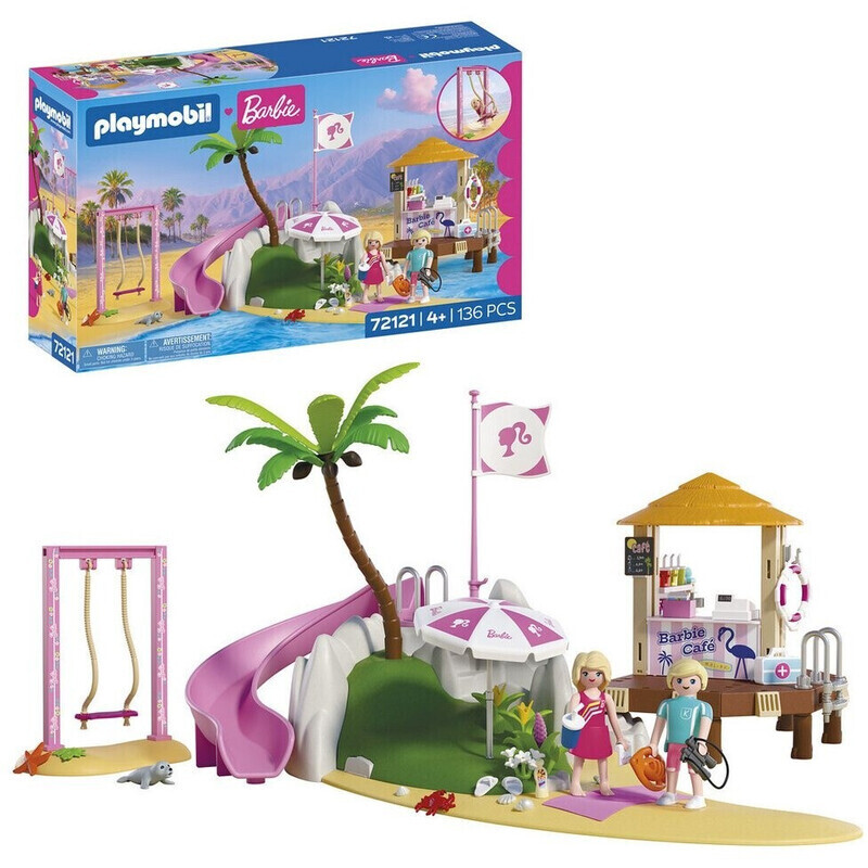 Playmobil 72121 x Barbie Strand Café