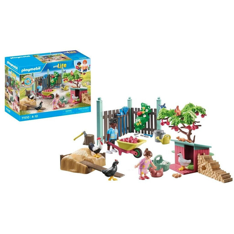 PLAYMOBIL 71510 Kleine Hühnerfarm im Tiny House Garten