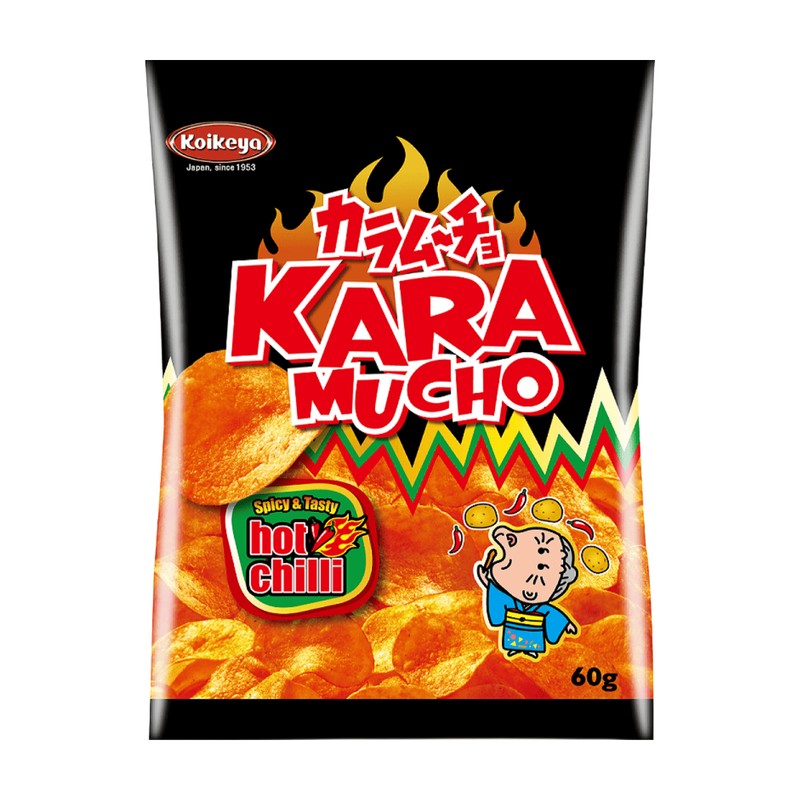 KOIKEYA Karamucho Kartoffelsnack (Flach) 60 g