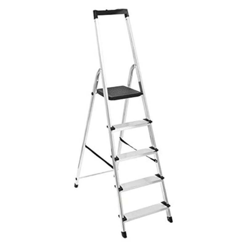 Faltbare 5-stufige Aluminium-Stehleiter