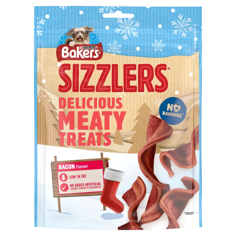 Bakers Sizzlers Delicious Meaty Treats 90g