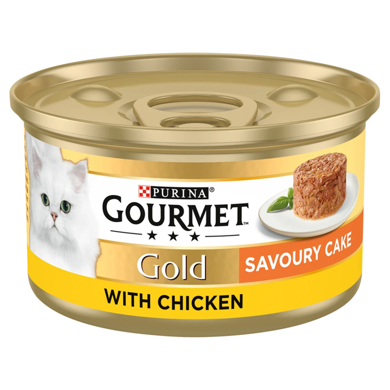 Gold Savoury Cake with Chicken 85g