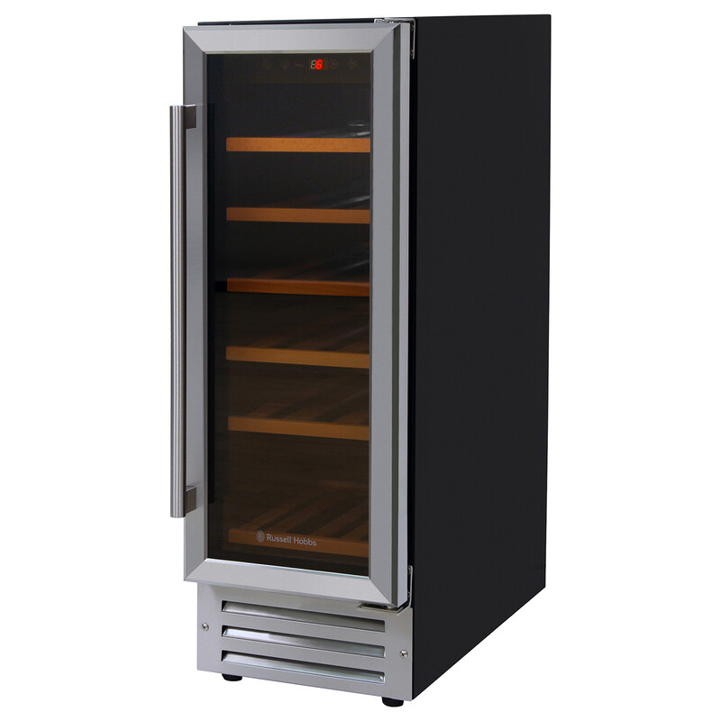 RHBI18WC1SS Stainless Steel Freestanding & Built In 18 Bottle Wine Cooler