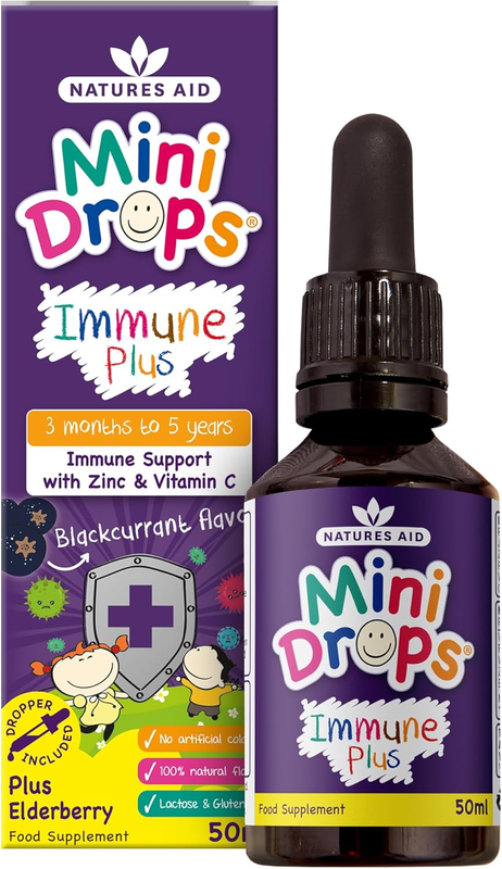 Mini Drops Immune Plus for Kids - 50ml