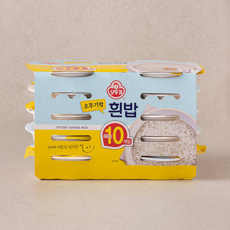OTTOGI Heerlijke rijst 210 g × 10