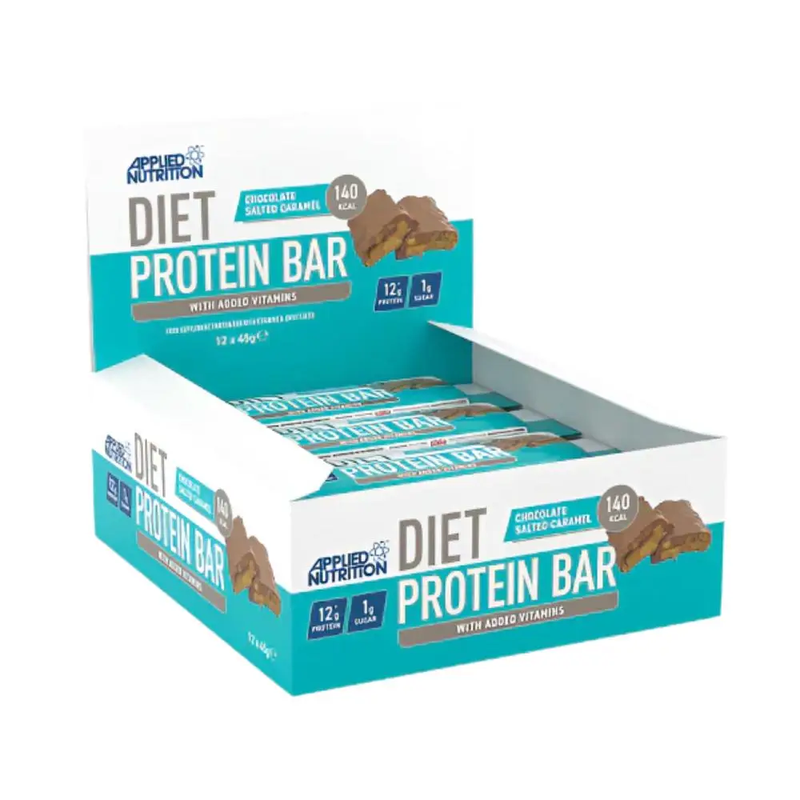 Diet Protein Bar Chocolate Salted Caramel - 12 x 45 g