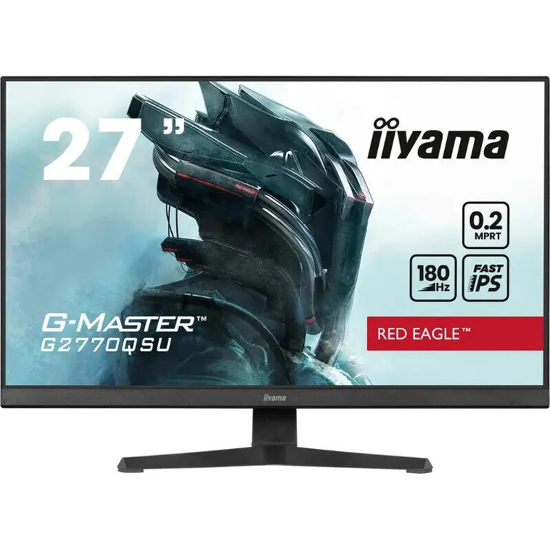Iiyama G-Master G2770qsu-B6 Écran Plat De Pc 68,6 Cm (27") 2560 X 1440 Pixels Wide Quad Hd Led Noir