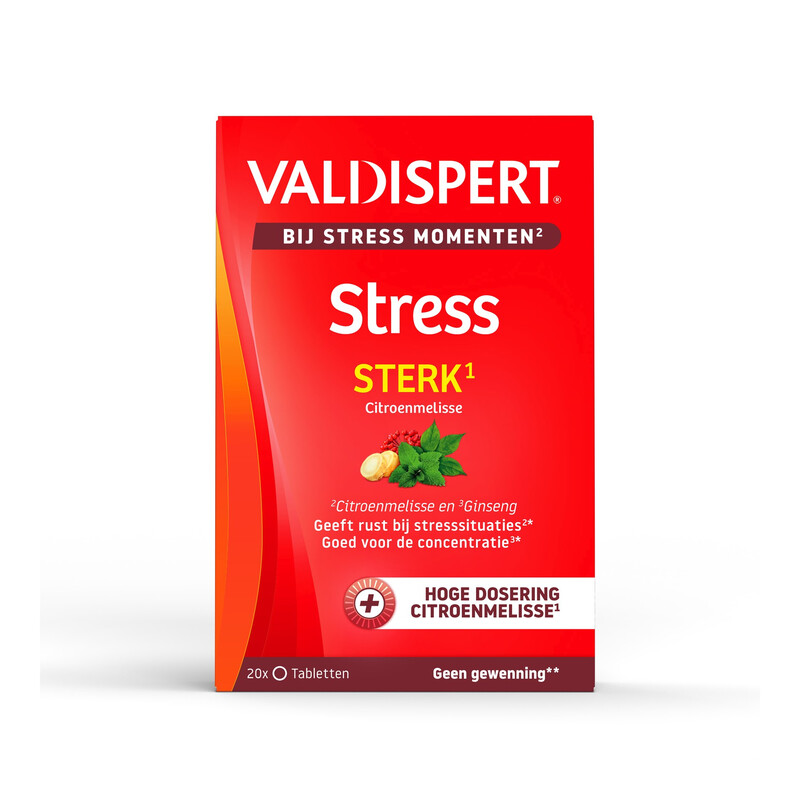 Valdispert Stress Moments Stress Sterk 20 tabletten