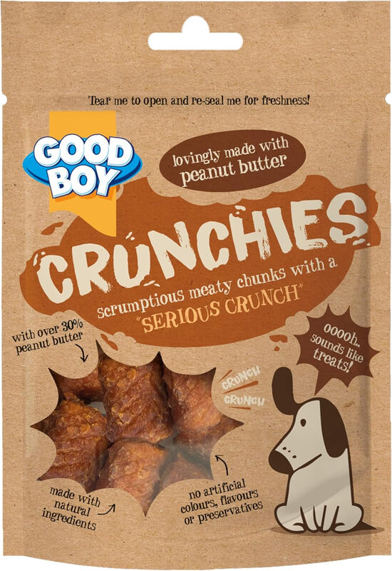 GoodBoy Crunchies Peanut Butter Dog Treats 54g
