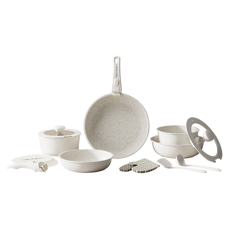 Aluminium Cookware Set (18 Pieces)