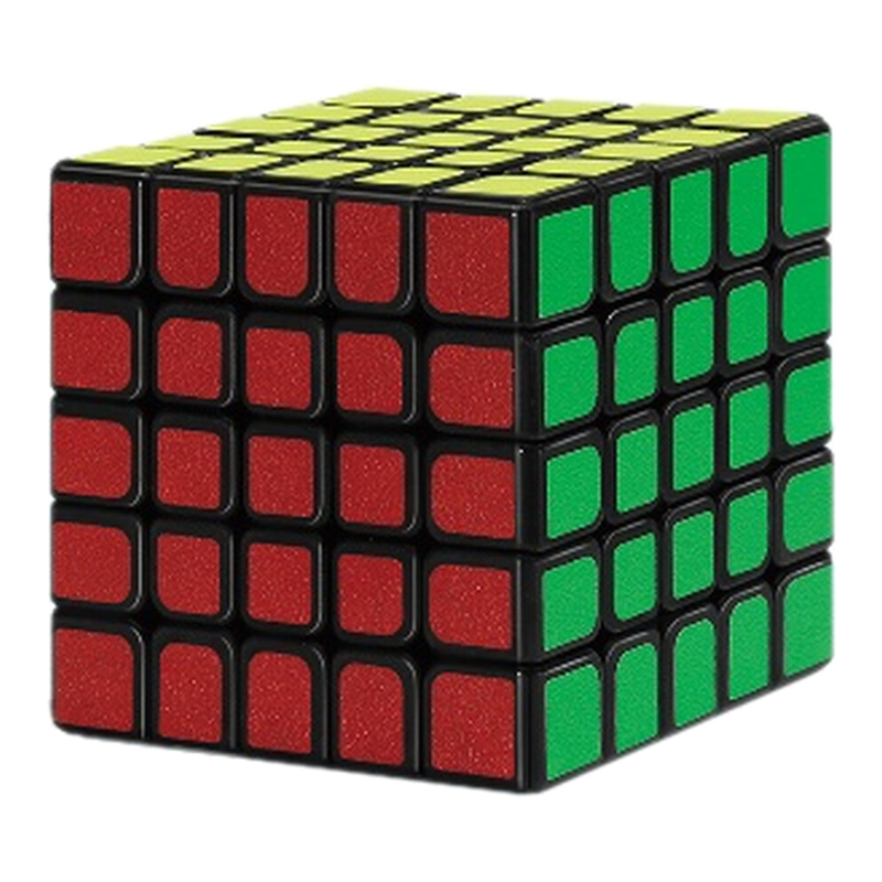 5 x 5 Professor Cube, Klassiek Stickerpuzzel, ABS Hoge-Orde Speed Cube