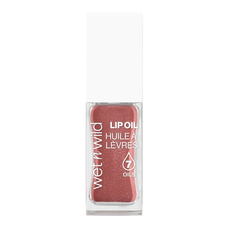 Wet n Wild Getöntes Lippenöl, pflegend & nicht klebrig, Farbe Kakaorose