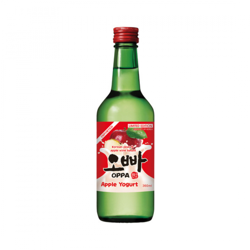 OPPA Soju Appel-yoghurt 12% 360 ml