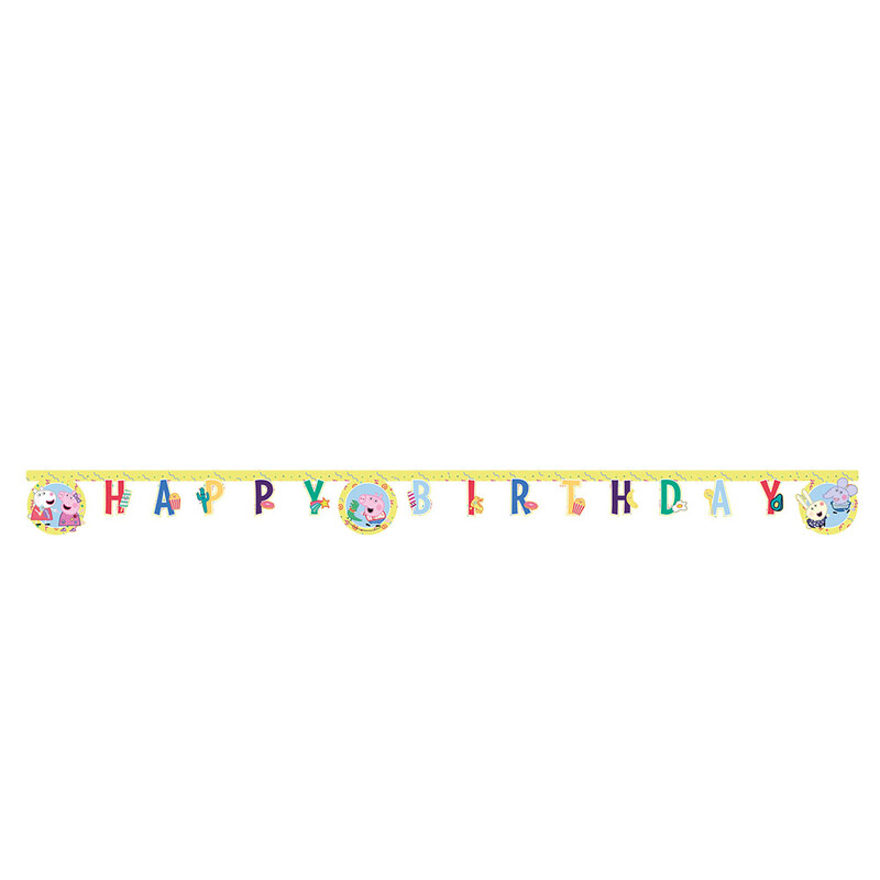 Peppa Pig '"Happy Birthday" Banner