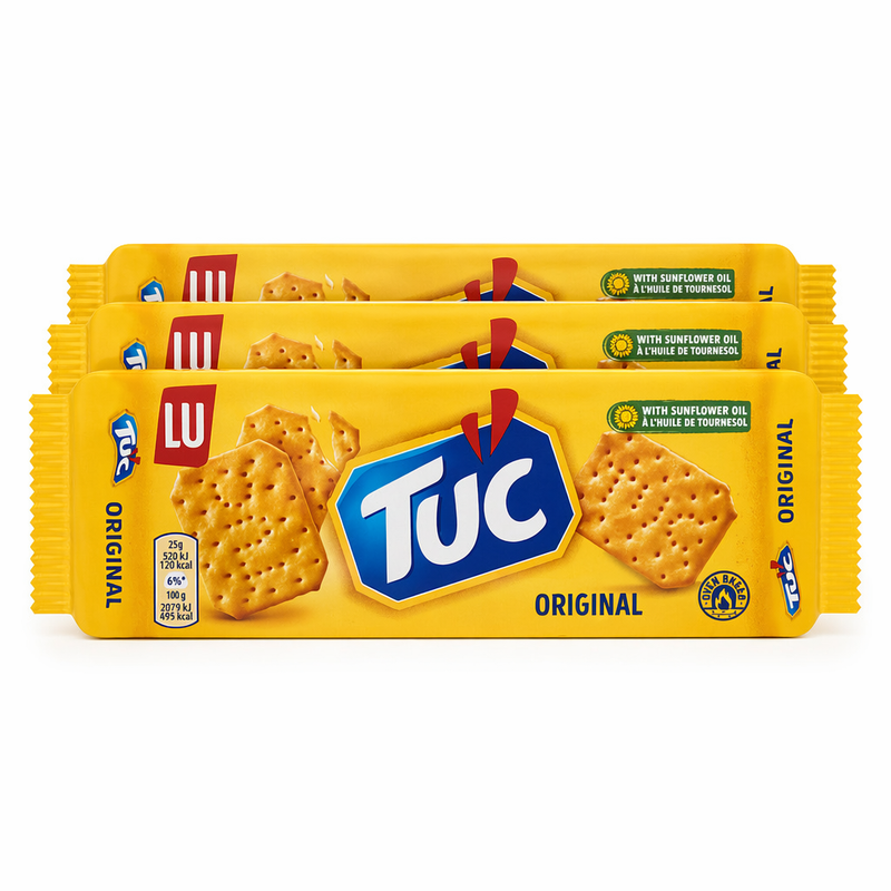 TUC Original Crackers – 3 x 100 g